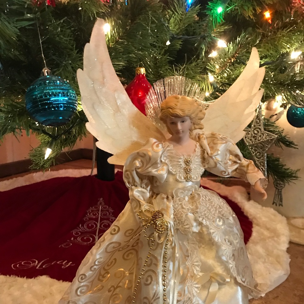 Used fiber optic angel.